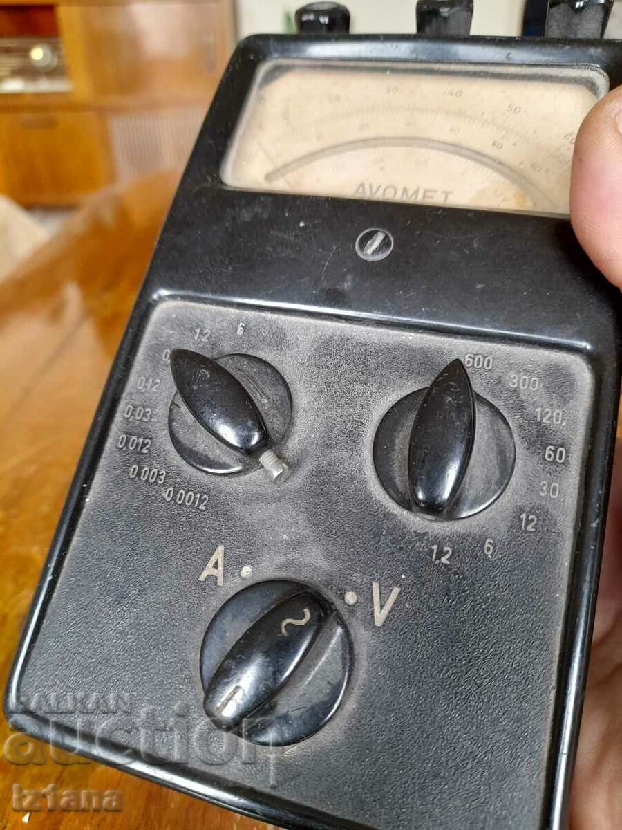 Auction Old Multicet Avomet Auction Old Multicet Avomet