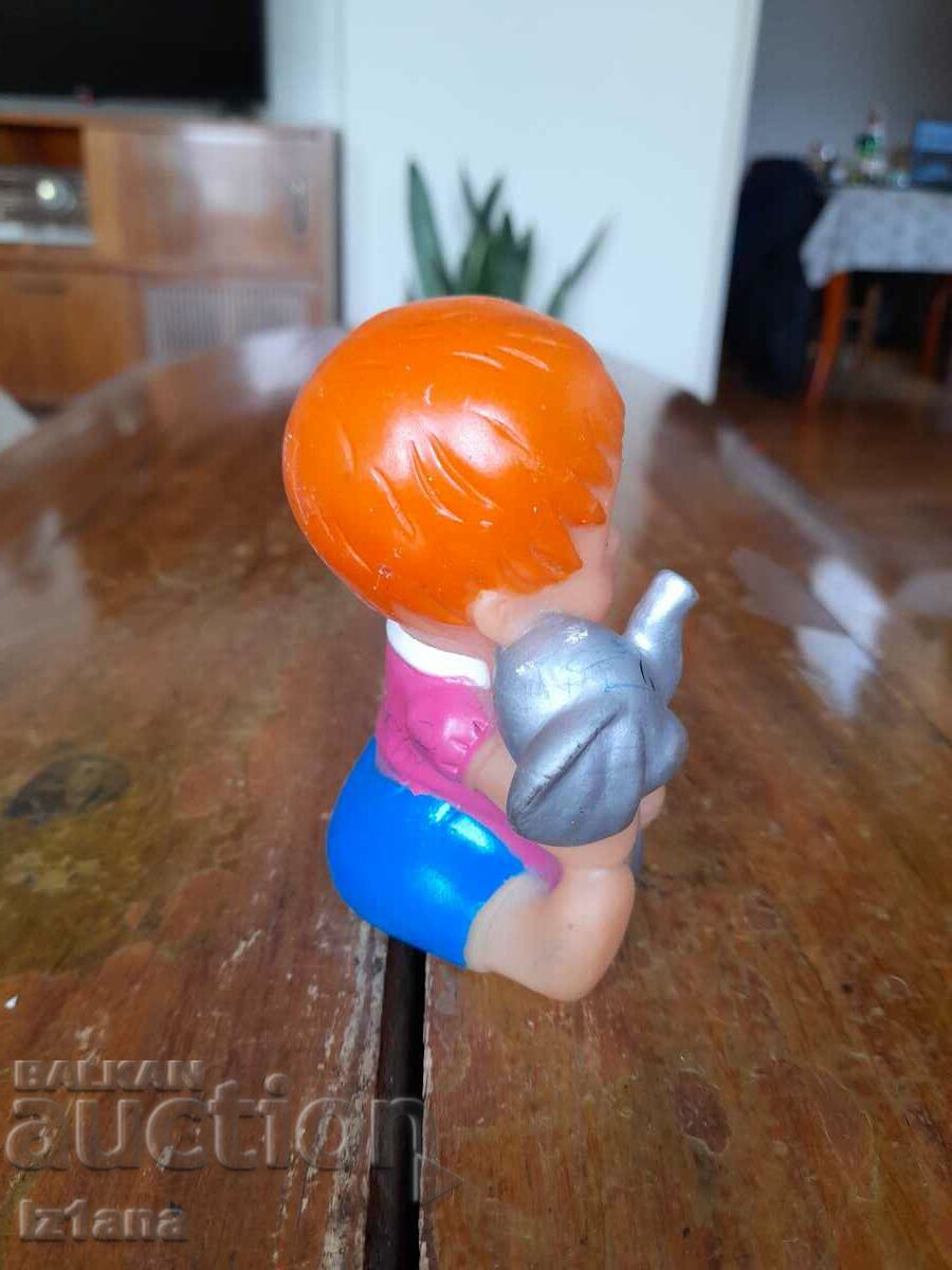 Стара гумена играчка с цена 16.00 лв. | € 8.18 Стара гумена играчка с цена 16.00 лв. | € 8.18