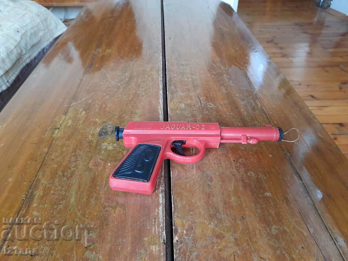 Vechi pistol de jucărie Jaguar