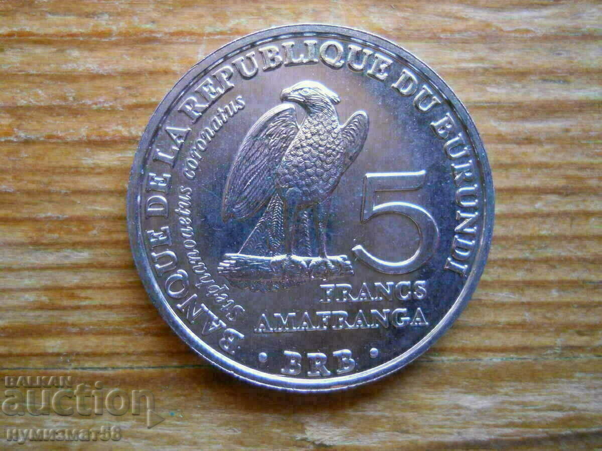 5 franci 2014 - Burundi