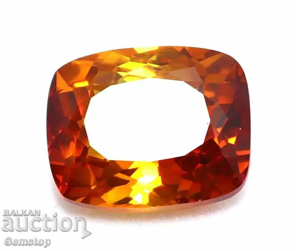 BZC! Μαξιλάρι από φυσικό ζαφείρι 17,85 ct. VGTL από την 1η!