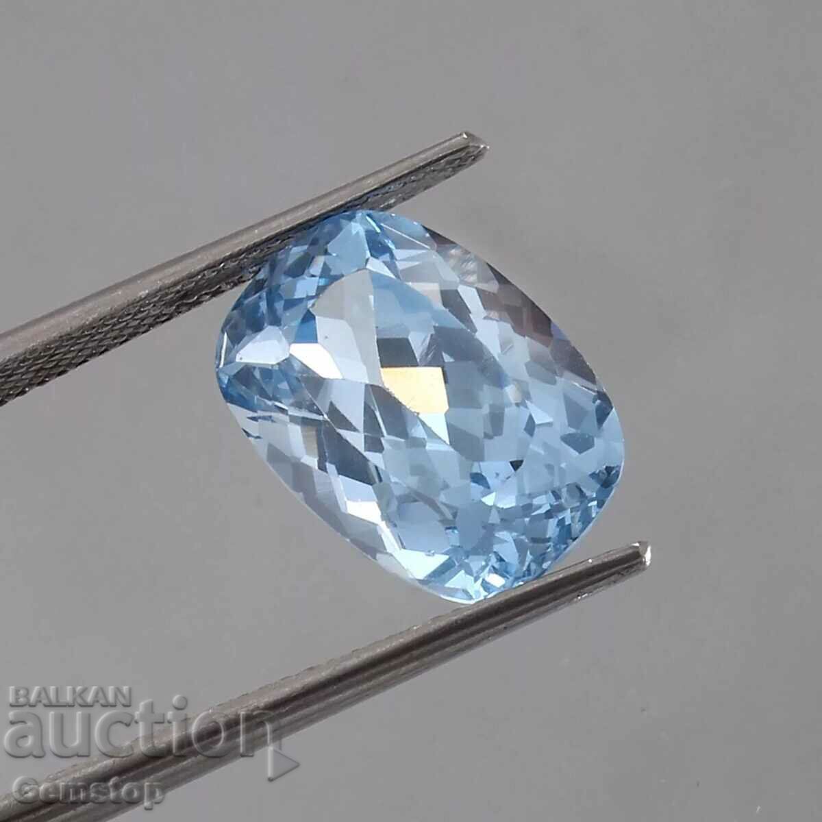 BZC! 10.85k natural aquamarine cert. VGTL of the 1st class!