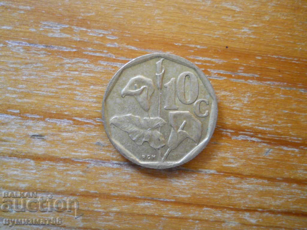 10 cenți 1992 - Africa de Sud