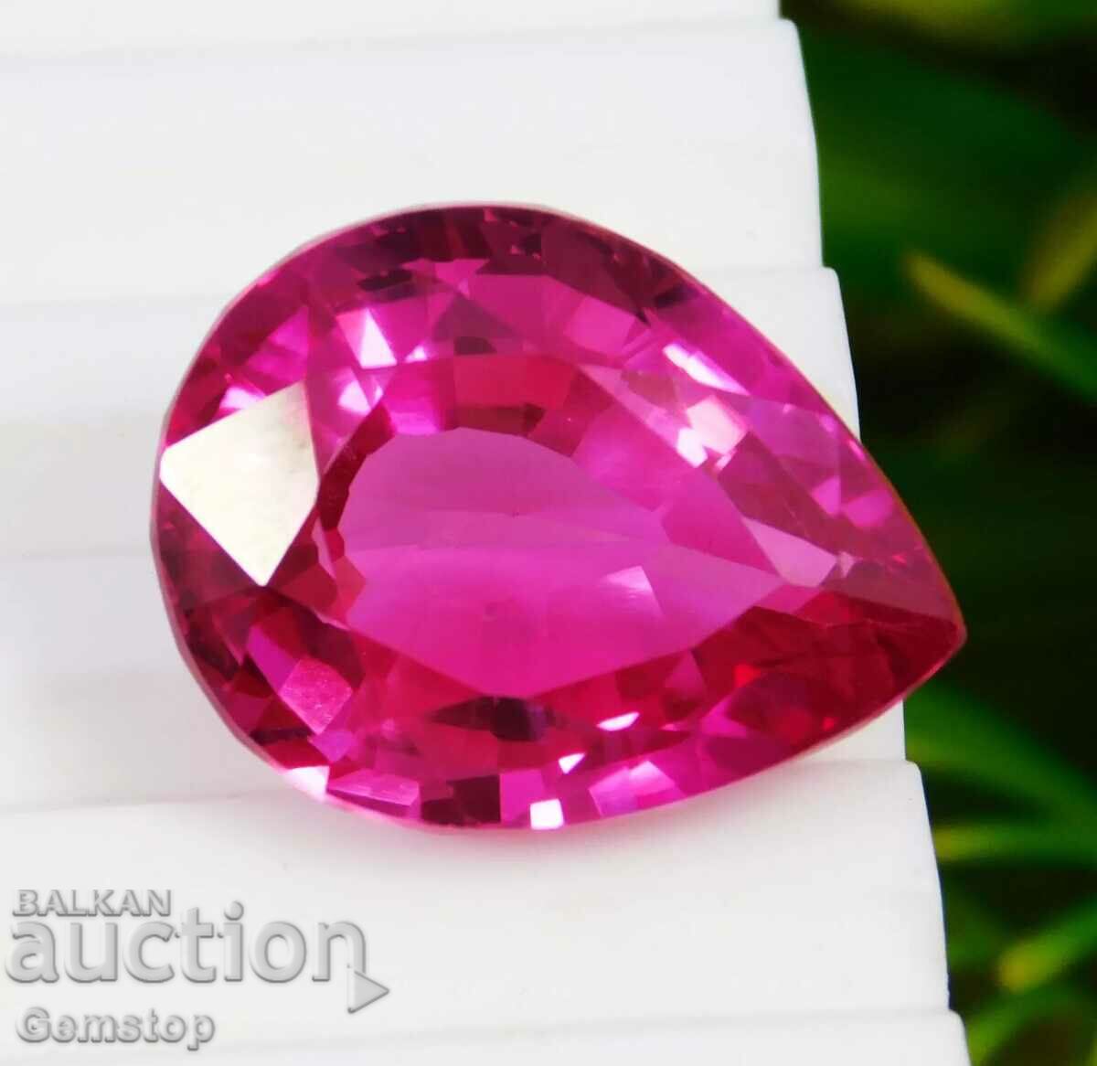 BZC! 15.25 ct tourmaline pear cert. VGTL from 1 st!