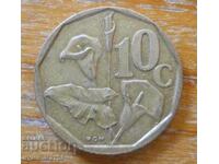 10 cents 1993 - South Africa