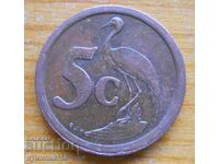 5 cents 1993 - South Africa