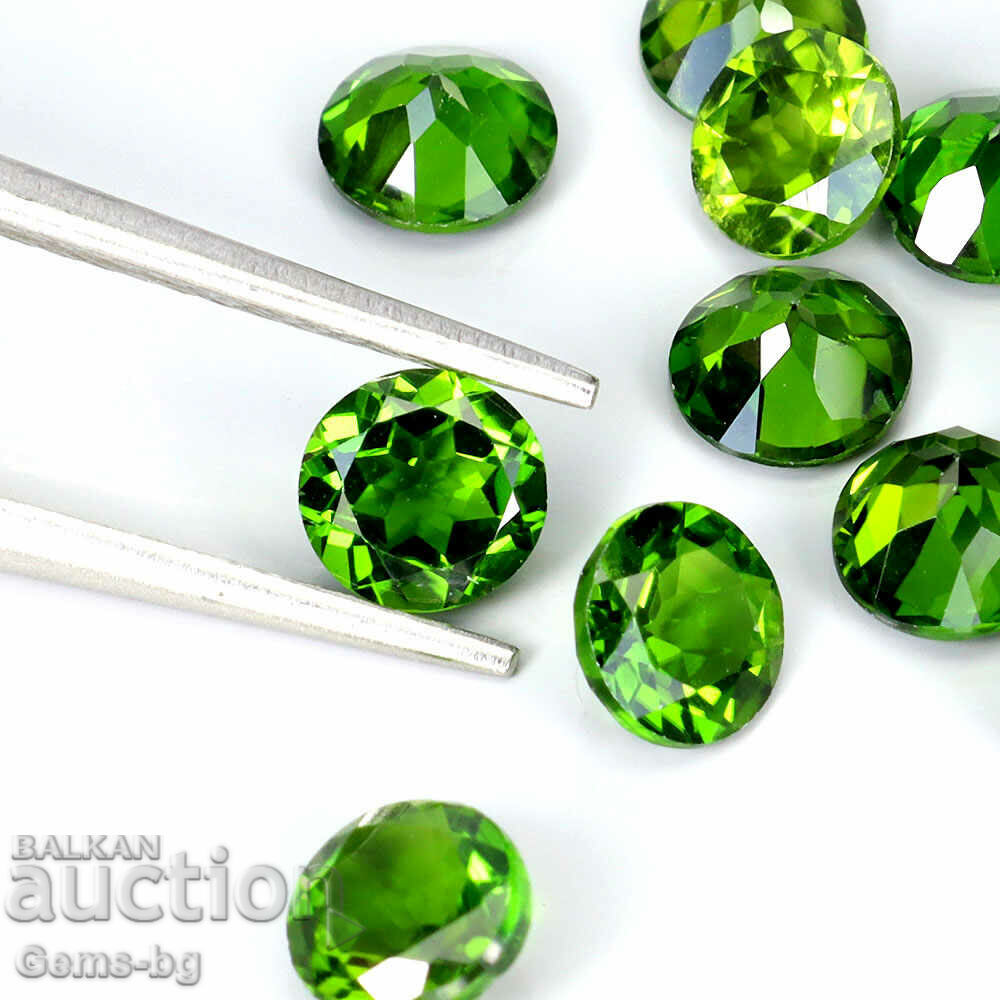 Natural chrome diopside 5mm