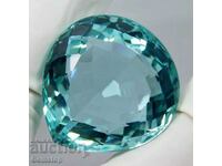 BZC! 69.95 kth natural aquamarine cert.VGTL of the 1st class!