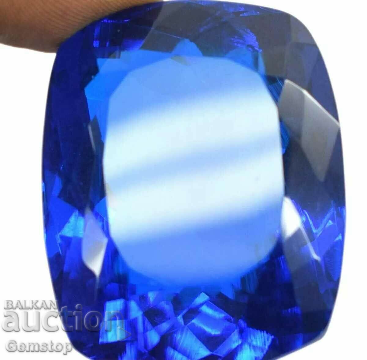 BZC! 107.15 k natural topaz cushion from 1 st!