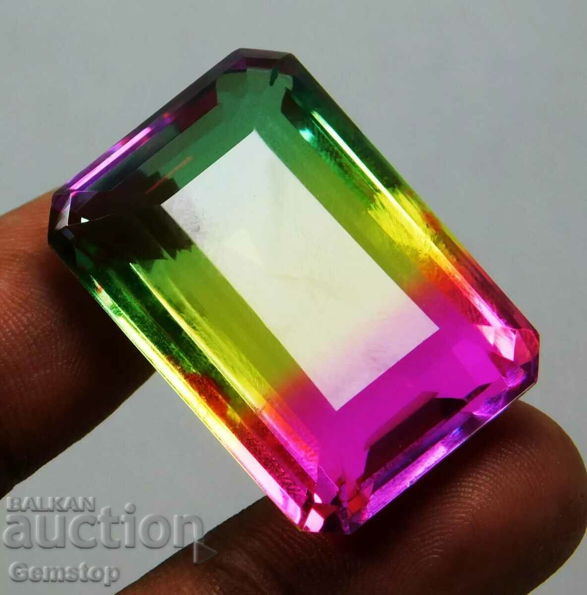 BZC! 59.30k tourmaline emerald of the 1st class!