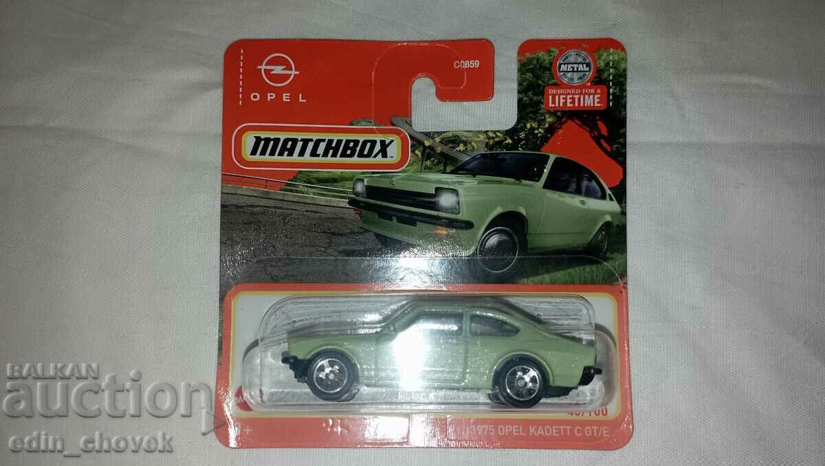 Cutie de chibrituri Opel Kadett C GT/E 1975. Nou