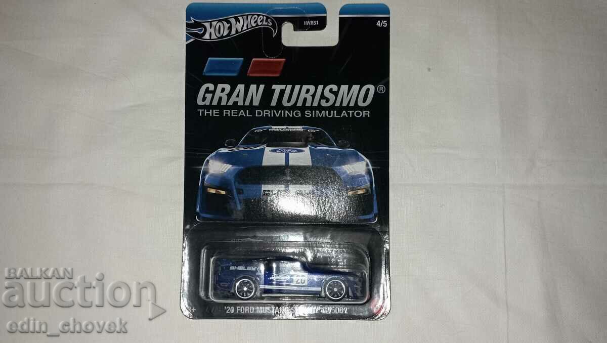 Hot Wheels '20 Ford Mustang Shelby GT500. Нов