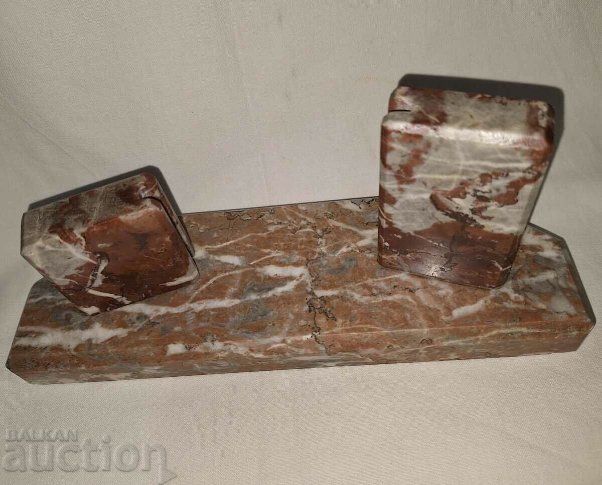 Old marble photo stand - 5 Old marble photo stand - 5
