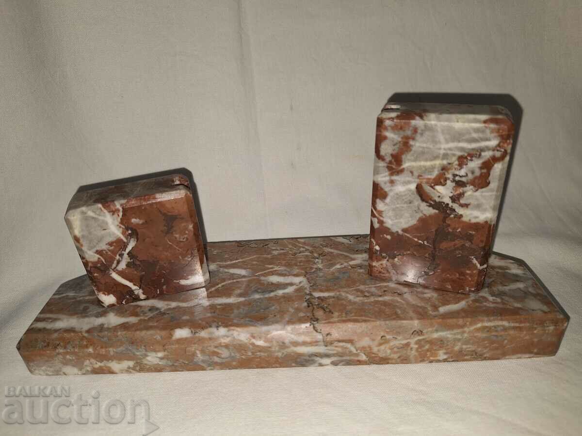 Old marble photo stand - 6 Old marble photo stand - 6