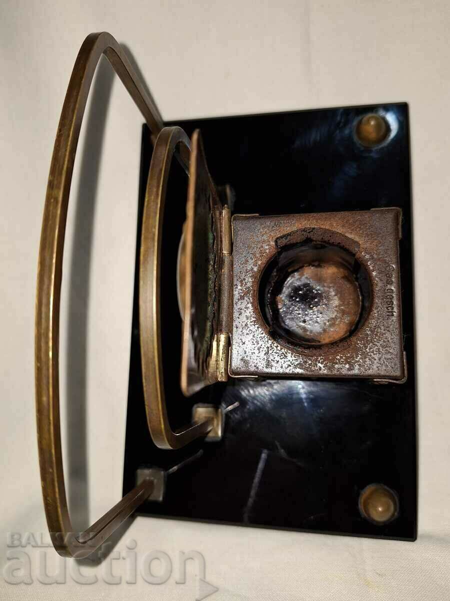 Set of old inkwell and blotter-Ges.gesch. - 5 Set of old inkwell and blotter-Ges.gesch. - 5
