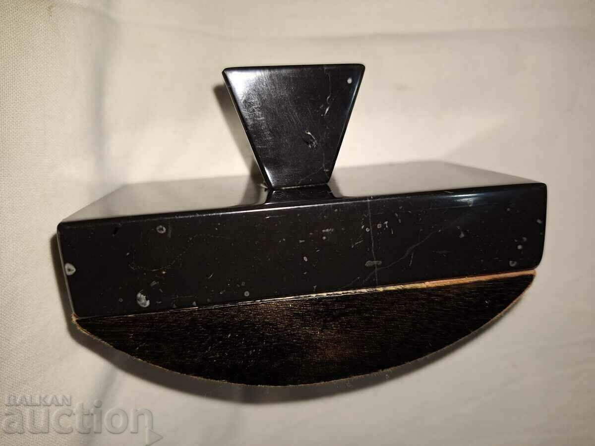 Set of old inkwell and blotter-Ges.gesch. - 6 Set of old inkwell and blotter-Ges.gesch. - 6