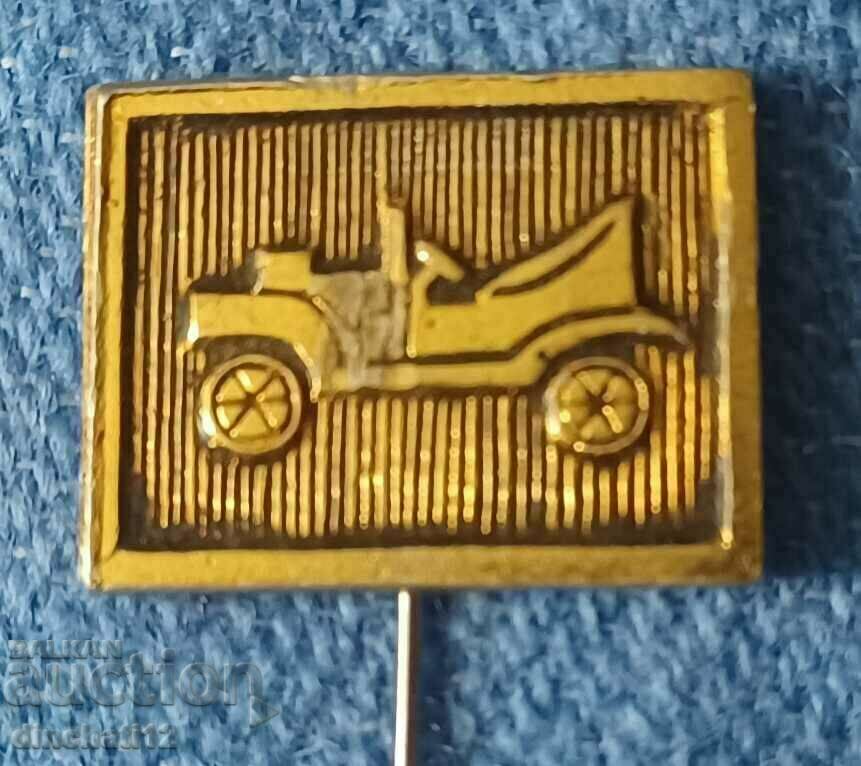 Badge. Retro car - Auto Moto