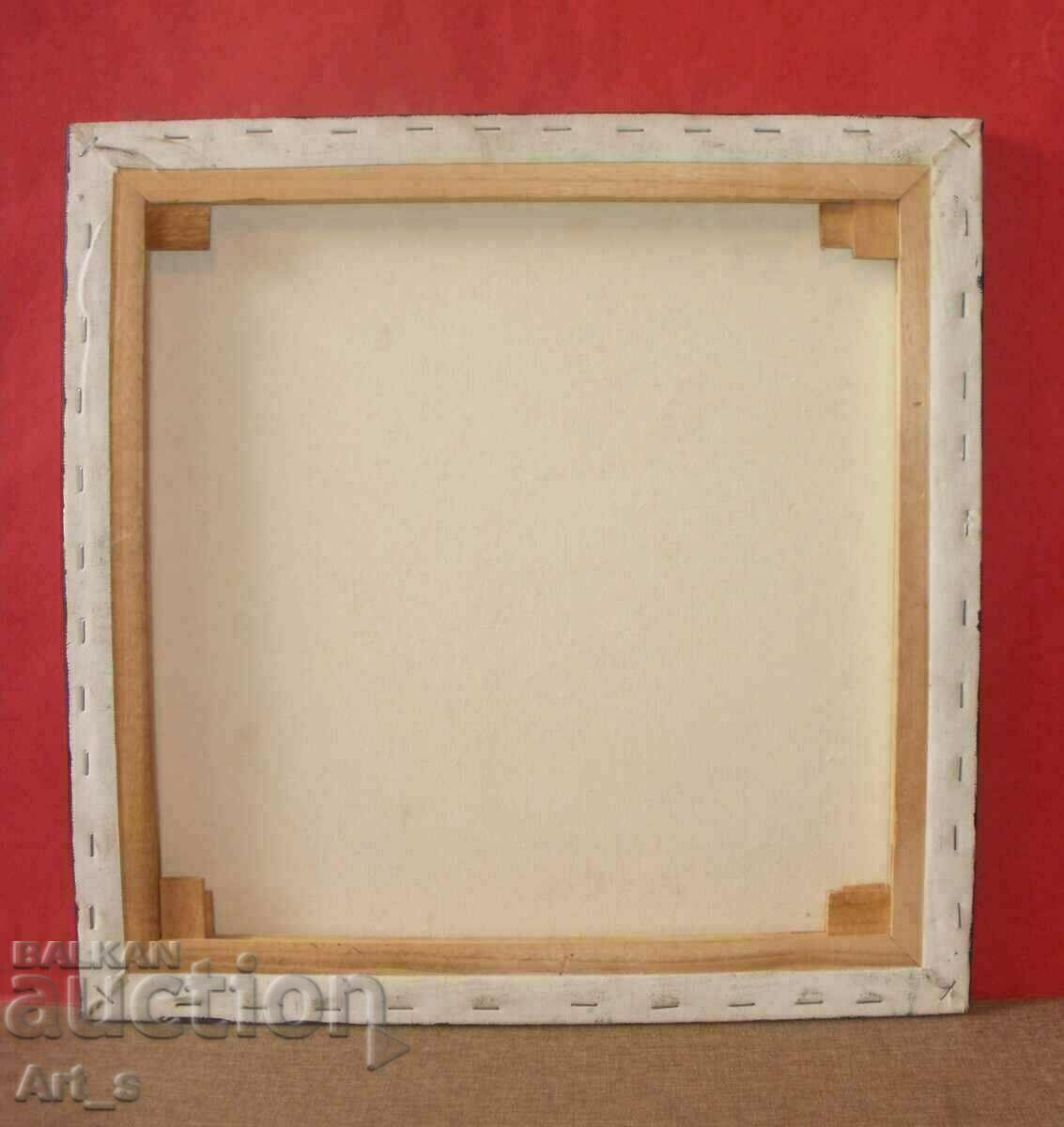 "In front of the gate", Arabic motifs painted in oil on canvas - 7