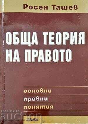 Обща теория на правото: Основни правни понятия-Росен Ташев