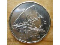 50 cents 2009 - Fiji