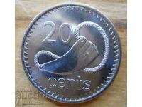 20 cents 2009 - Fiji