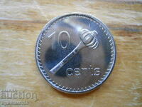 10 cents 2009 - Fiji