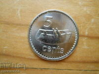 5 cents 2009 - Fiji