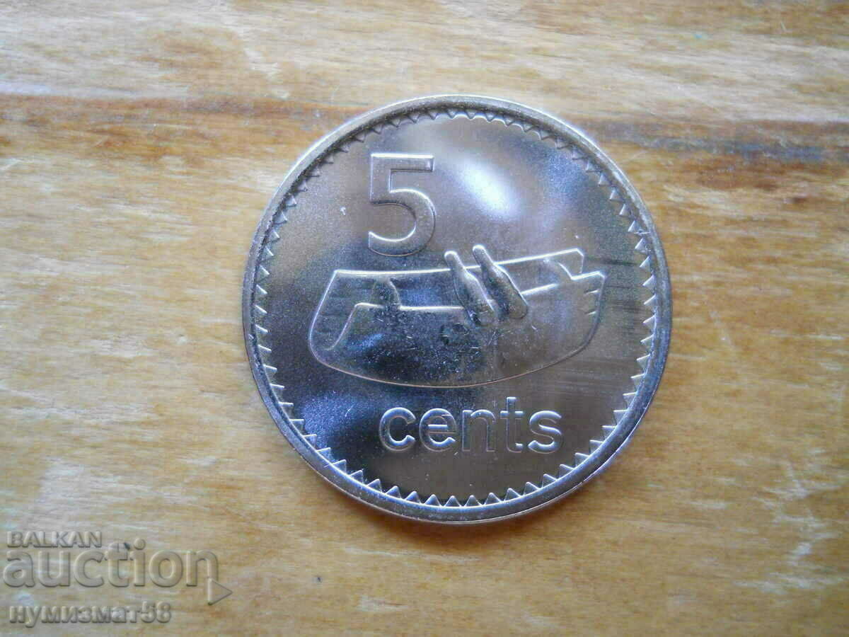 5 cents 2009 - Fiji