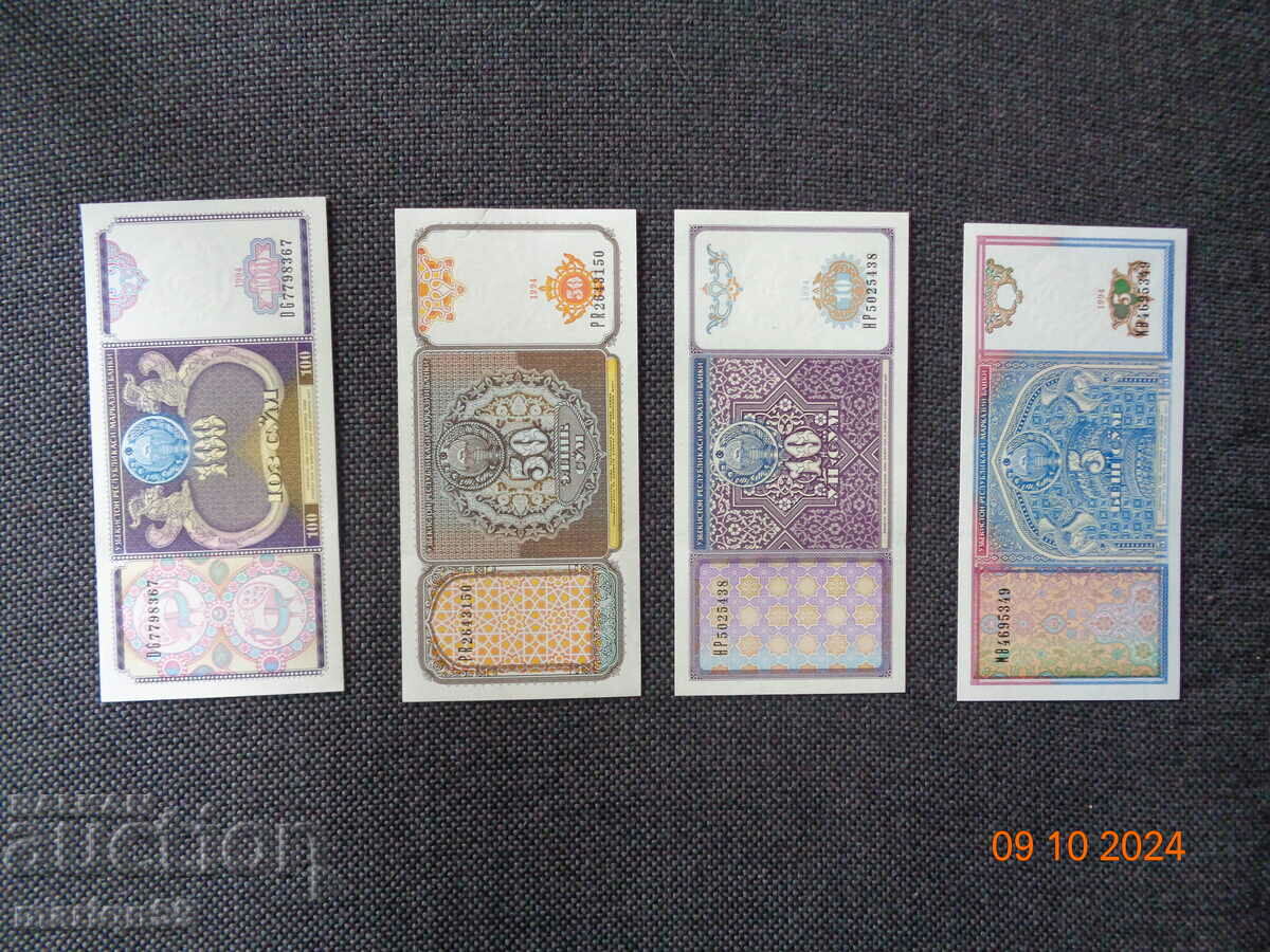 UNC- Uzbekistan -1994 lot ani