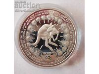 Silver 5$ Olympics Sydney 2000 Australia