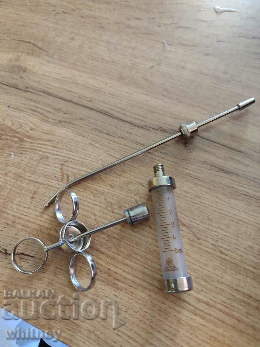 Old Medical Syringe