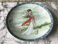 A beautiful porcelain plate