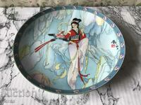 A beautiful porcelain plate