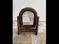 Beautiful rattan mini dressing table with markings