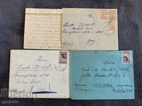 Old traveled envelopes-Kingdom of Bulgaria-Lot-5