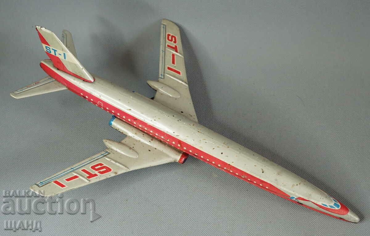 MF 093 Model de avion vechi de jucărie din metal