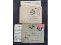 Old traveled envelopes-Kingdom of Bulgaria-Lot-9