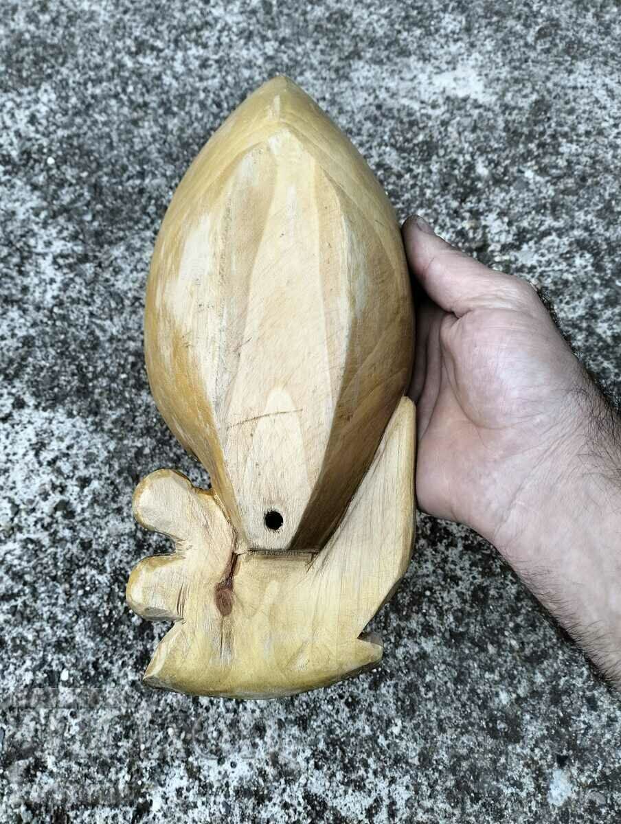 Bol din lemn sculptat manual - 6 Bol din lemn sculptat manual - 6