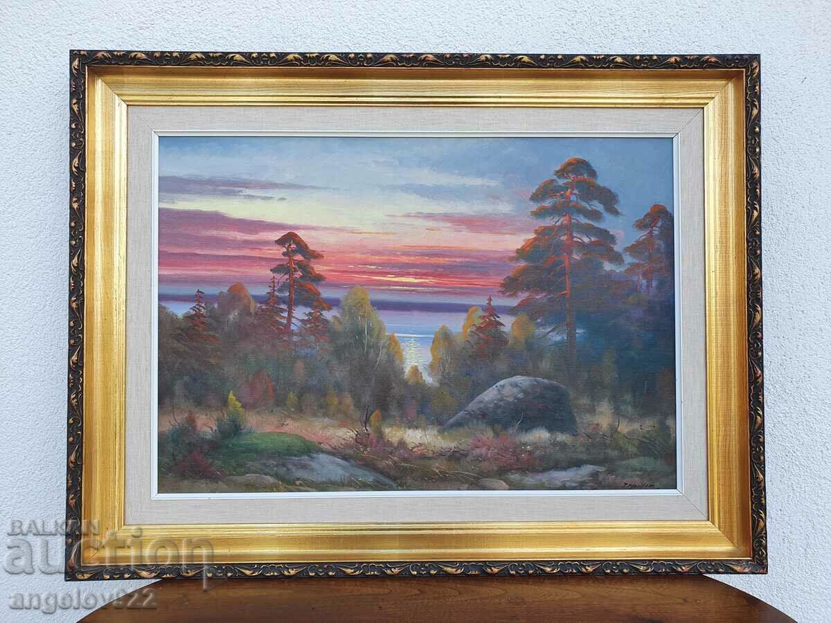 Original oil painting by Torsten Meuller