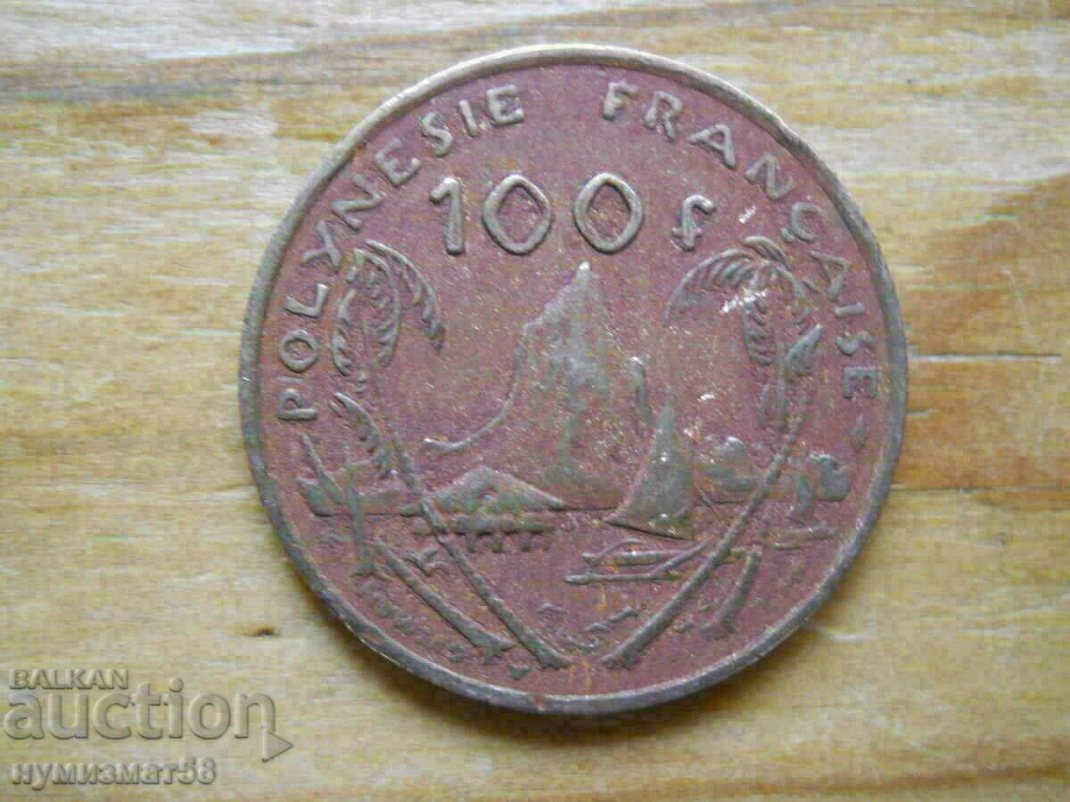 100 francs 1976 - French Polynesia