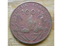 100 francs 1976 - French Polynesia