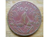 100 francs 1987 - French Polynesia