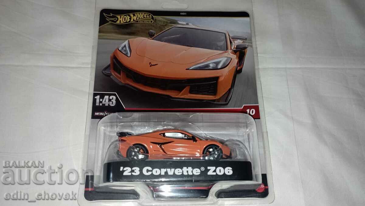 1/43 HotWheels '23 Corvette Z06. Νέος