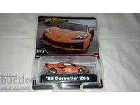 1/43 HotWheels '23 Corvette Z06. New