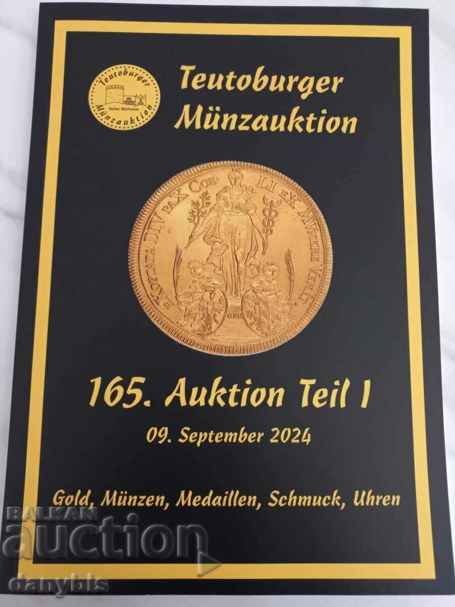 Numismatics - Auction catalog for gold coins