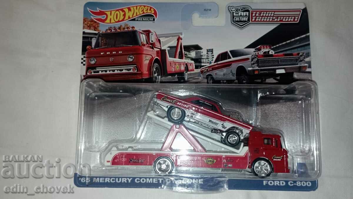 HotWheels Team Transport #28 Mercury Comet. Νέος