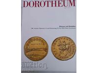 Numismatics - Auction catalog for coins, medals and banknotes