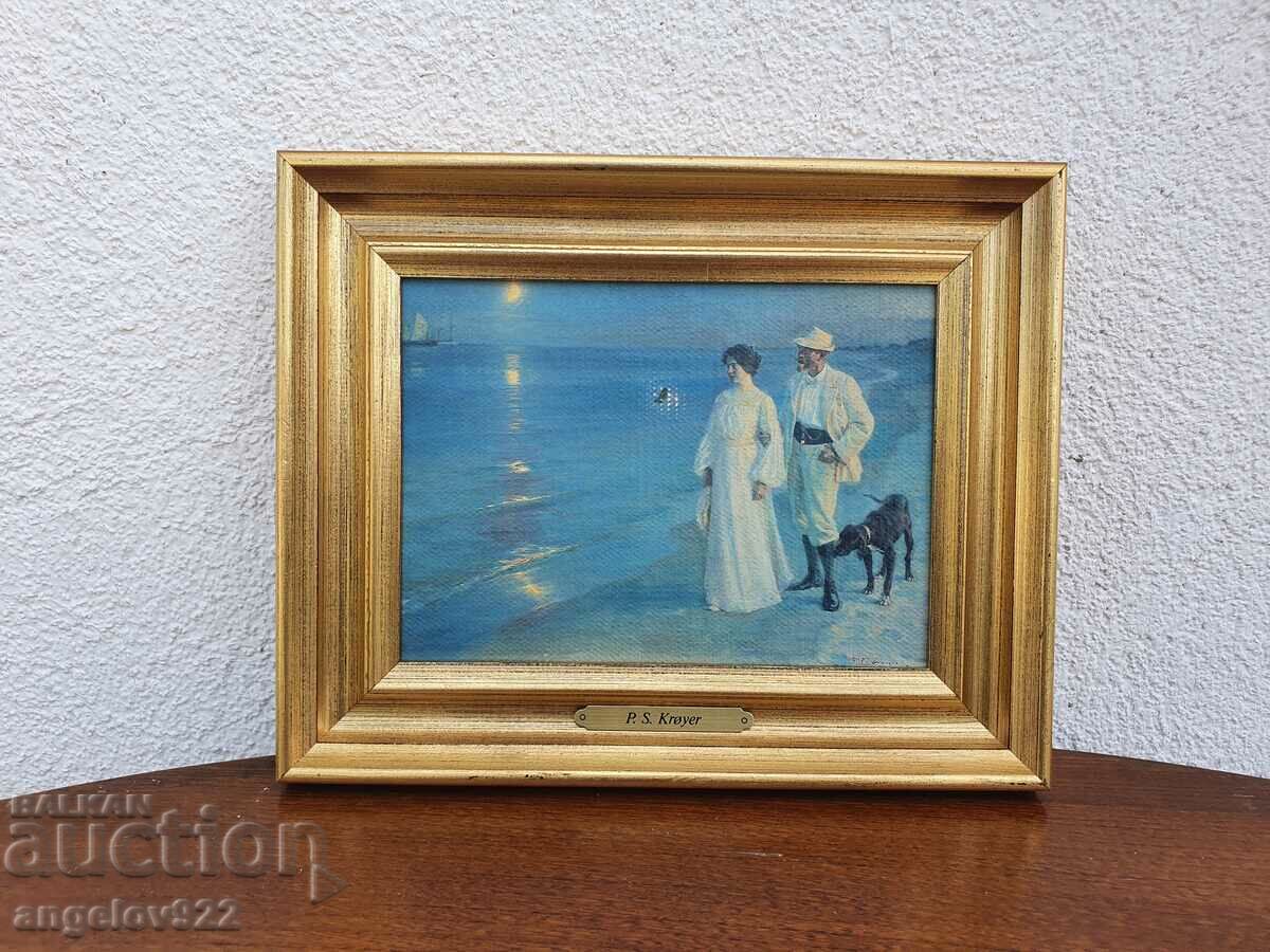 P.S.Kroyer canvas print