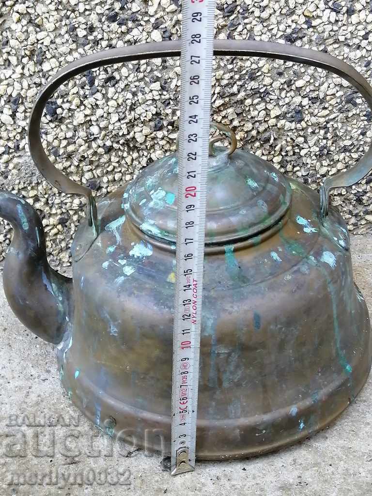 Old copper teapot copper copper vessel samovar - 7 Old copper teapot copper copper vessel samovar - 7