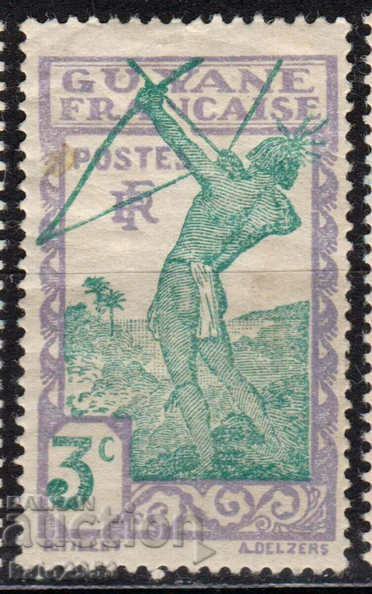 Guyana Franceză-1929-Regular- Bowhunter,MLH